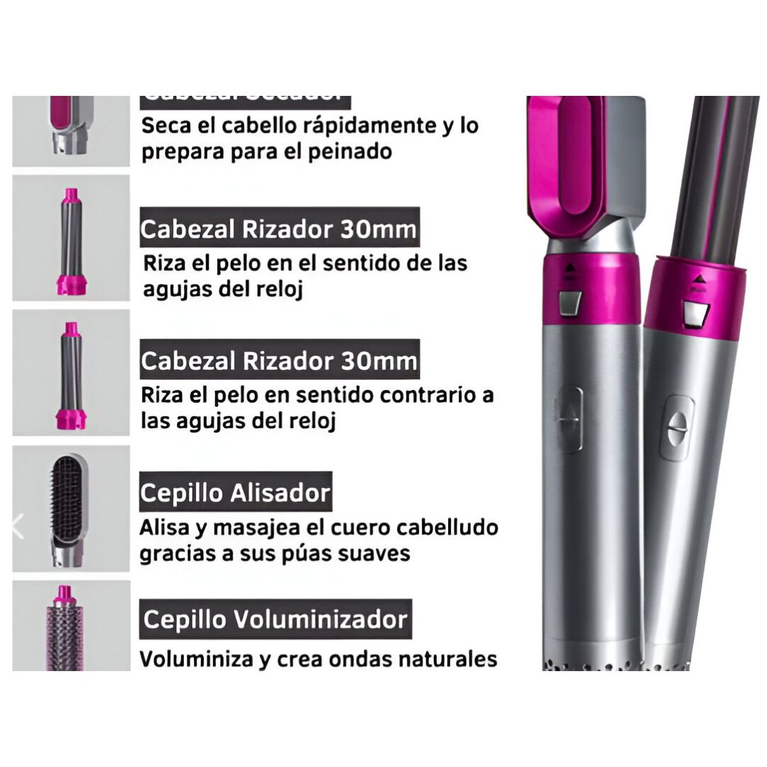 ION BLISS - SECADOR IÓNICO 5 EN 1