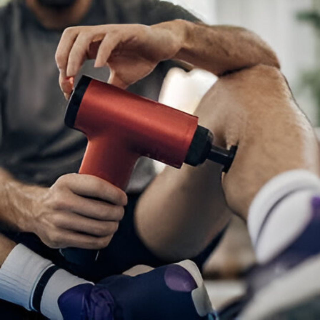 Pistola masajeadora – FitnessPlus